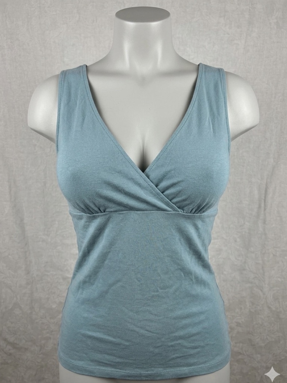 Ann Taylor Sleeveless V-Neck Wrap Tank Top